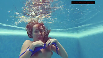 Enjoy Lina Mercury'S Stunning Underwater Performance In A Pool