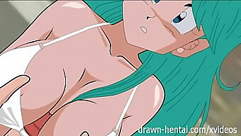 Bulma Menghadapi Dua Naga Dalam Aksi Hentai Yang Panas