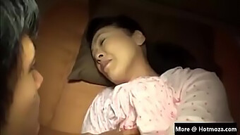 Sexy Japanese Teen Masturbates And Gets Fucked By Her Stepdad