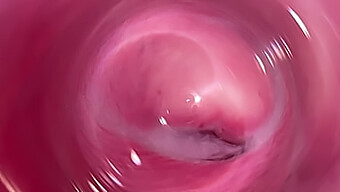 Intense Close-Up Of A Wet And Virgin Vagina During Massage