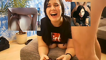 Momen Intim Gadis Gamer Yang Dirakam Semasa Bermain Permainan Video