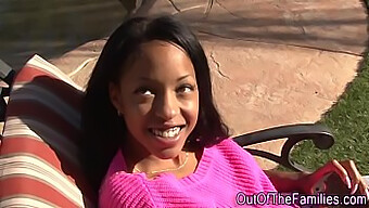 African-American Step Teenager'S Facial Closeup In High Definition