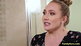 Aj Applegate Gives A Steamy Sex Massage In The Shower