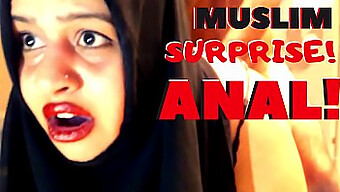 Indian Teen In Hijab Gets Rough Anal Pounding!