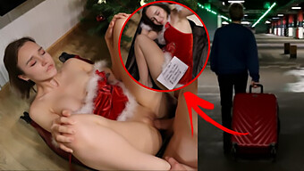 A Naked Present Under The Christmas Tree: Teen Sex On Wheels