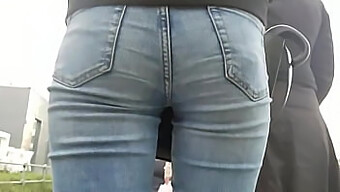 Jeans And Butt: Public Exhibitionism