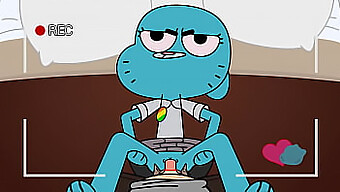 니콜 워터슨의 야생적인 라이드 - 놀라운 세계 Gumball 팬픽