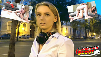 German Model Candidate Engages In Sexual Talk With Attractive Teen During College Job Interview