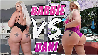 Intens Interraciaal Stel Ontmoet Getatoeëerde Mooie Dikke Vrouwen, Artiesten Mz Dani En Ashley Barbie