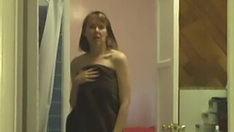 Stepmom'S Masturbation In The Bathroom