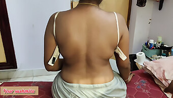 Teen Step-Sister Indulges In Sexual Activities With Stepbrother In Absence Of Mom - Tamil Audio Featuring Sushmita