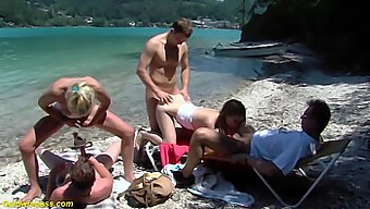 Amateur Beach Orgy With Public Family Therapy