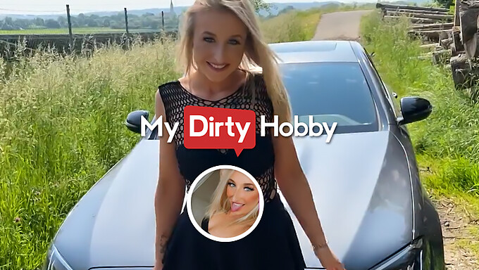 Young Blonde Hitchhiker Gets A Wild Ride And A Massive Cumshot On Camera