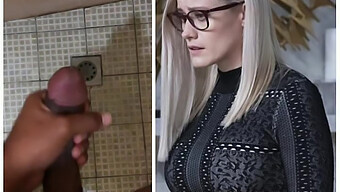 Blond Bomba Olivia Taylor-Dudley Przygoda Cfnm Z Dobrze Obdarzonym Ogierem