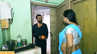 Secret Affair Between Indian Housewife And Owner'S Son In Hindi Web Series