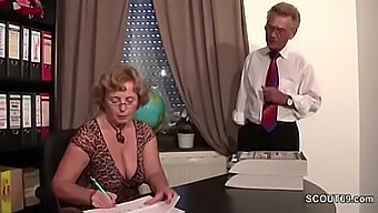 Milf In Stockings Gets Brutally Pounded By Her Opa With A Facial