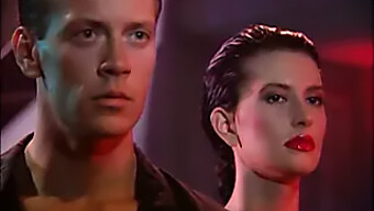 Vintage Rocco Siffredi Ve Selena Steele Sert Bir Şekilde Birbirlerine Giriyorlar