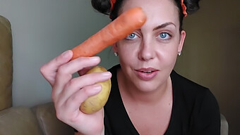 German Housewives' Sexual Adventure With Vegetables