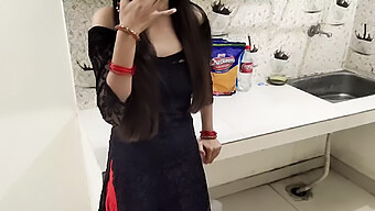 Indian Teen Gets Screwed In The Kitchen By Her Ex-Boyfriend