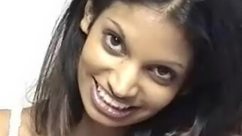 Indian Girl Mandy Receives A Facial Cumshot