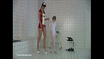 Tall And Petite Women Explore Fetishism With Bdsm Elements (With Music By Clairvoyance Bell)