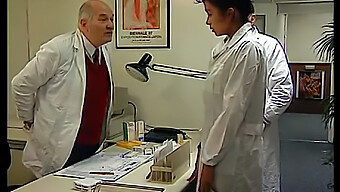 Vintage Doctor With Big Boobs And A Surprise In The Ass