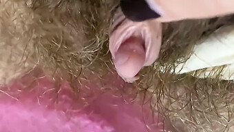 Teen With Hairy Pussy Reaches Intense Orgasm