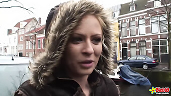 Honey Winter, Een Ondeugende Nederlandse Blonde Tiener, Geniet Intens Van Achter De Seks!