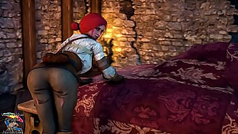 Aventure Hivernale De Triss Dans Un Monde Animé En 3d