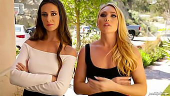 Dois Estagiários Desesperados Dispostos A Fazer Qualquer Coisa Por Um Trabalho - Aj Applegate E Cassidy Klein