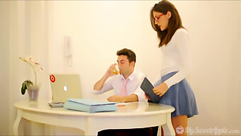 Relaxed Italian Office Worker Indulges In Outdoor Pleasure