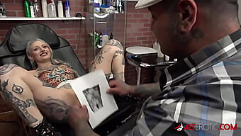 River Dawn Ink Gives A Passionate Blowjob After Getting A New Pussy Tattoo