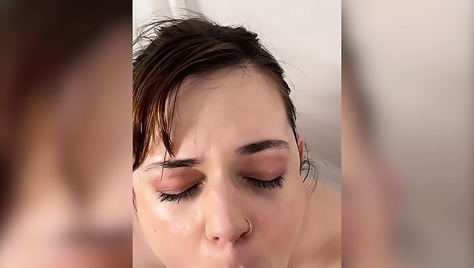 Elise Lee Gives A Deepthroat And Facial In Hardcore Group Session