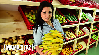 Sensual Encounter In The Marketplace With A Passionate Colombian Teen